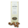Geschenkkörbchen "Haluha Genuss" gefüllt mit Hanf-Kaffeelikör, Rindersalami mit Hanfsamen und schokolierten Kakaobohnen