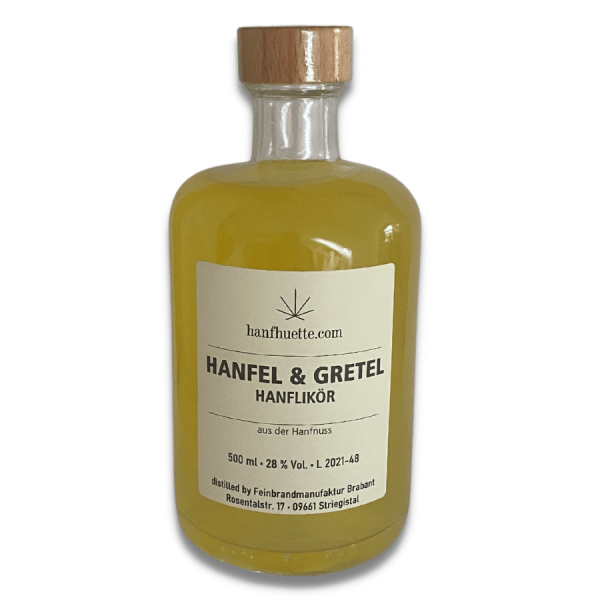 Hanfel & Gretel - Hanflikör aus der Hanfnuss 500ml