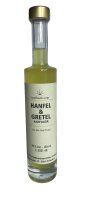 Geschenkkörbchen "Hanfel & Gretel" gefüllt mit Hanflikör, Hanf Cashews und Hanföl